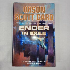 Orson Scott Card Ender in Exile Novel Hardcover Book First Edition